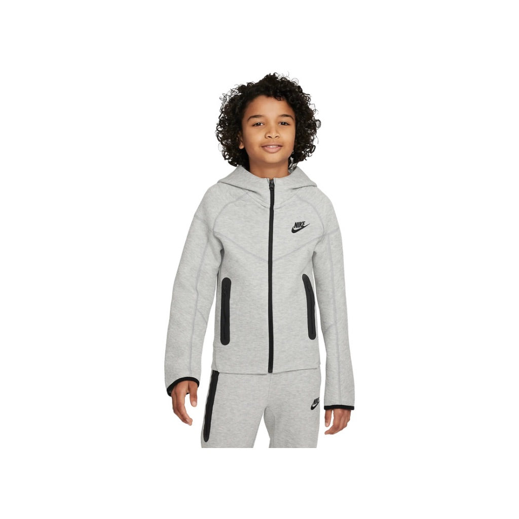 Nike - Tech Fleece Jacke Grey Kids für Kinder (Grau)
