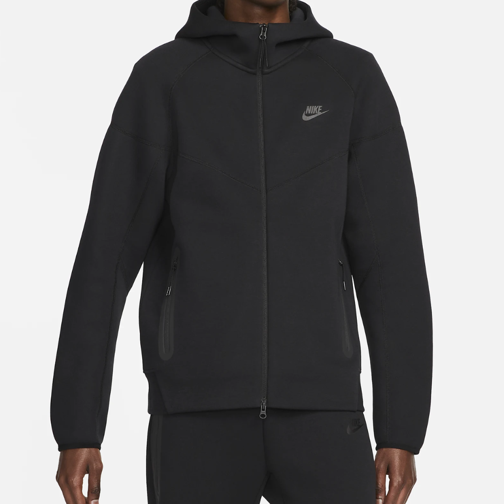 Sweat à capuche Nike Sportswear Tech Fleece pour Homme - Noir