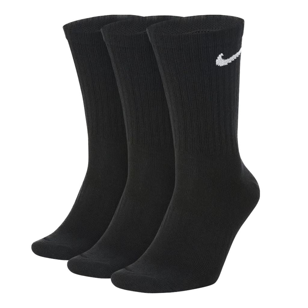 Chaussettes légères Nike Everyday noires (lot de 3)