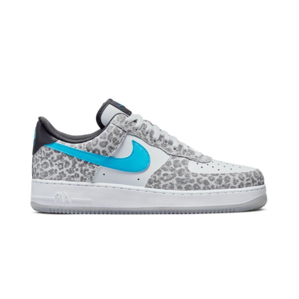 Nike Air Force 1 Low - Premium Léopard Bleu Fury