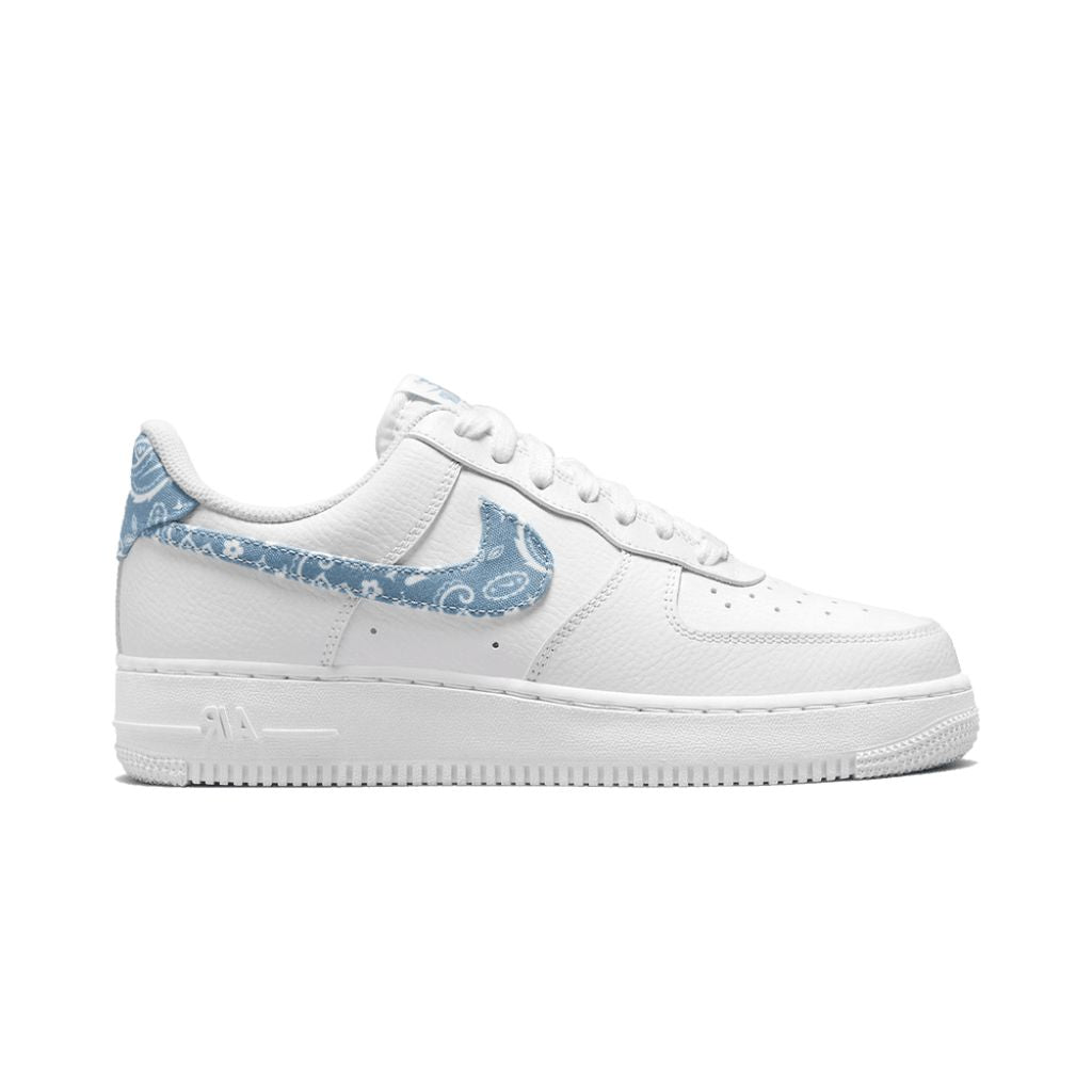 Nike Air Force 1 Low - White Worn Blue Paisley