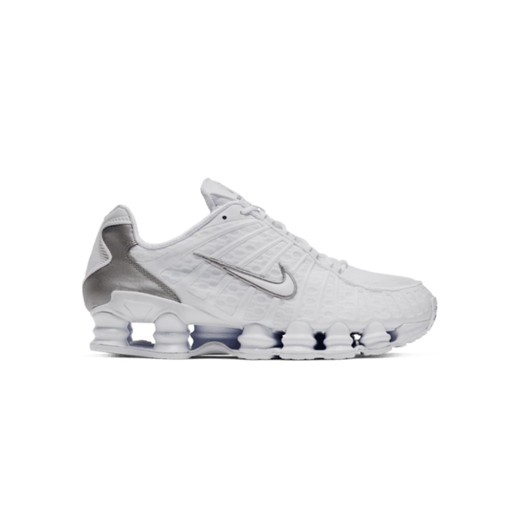 Nike Shox TL - White Metallic Silver